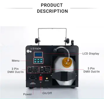 

Fog Machine 1000W DMX Haze Machine Silent Smoke Dj Machine Haze Mist Machine Last to Use 4 hours for Concert Dj Free Tax Fogger