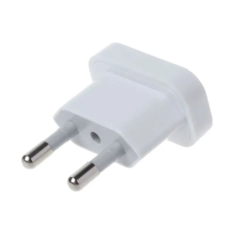 4MM US Jack to EU Plug Outlet Travel Charger Power Socket Adapter USA to Europe European Regulation Charging Converter Plug 4MM US Jack to EU Plug Outlet Travel Charger Power Socket Adapter USA to Europe European Regulation Charging Converter Plug