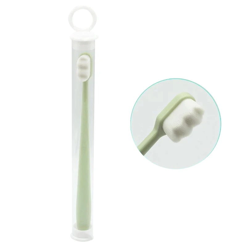 Экологичная ультра-тонкая зубная щетка с мягкой щетиной для взрослых беременных женщин Послеродовая зубная щетка ZGOOD