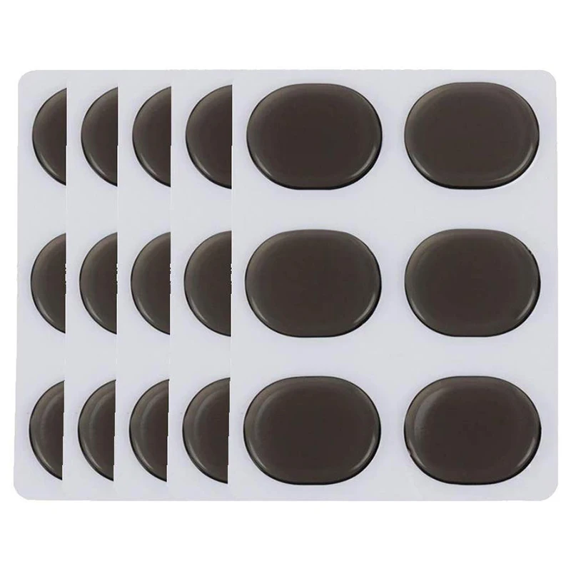 

Drum Damper, 30 Drum Damper Gel Pad, Silicone Non-Toxic Soft Transparent Drum Muffler, Dumb Drum for Drum Tone, Silicone Shoe St