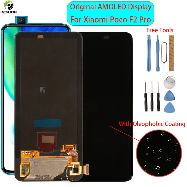 Keajor Original Display For Xiaomi Poco F2 Pro Lcd Display Touch Screen Replacement For Pocophone F2 Pro Amoled Accessory Parts Mobile Phone Lcd Screens Aliexpress