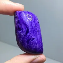 Настоящий натуральный фиолетовый Чароит кулон для женщин русский чистый Чароит драгоценный камень 37x21x11 мм бусины подвеска из драгоценного камня AAAAA