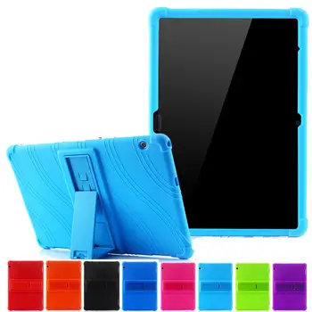 

Shockproof Silicon Case For Huawei MediaPad T5 AGS2-W09/L09/L03/W19 Honor Pad 5 10.1\"Stand cover for huawei mediapad T5 10 case