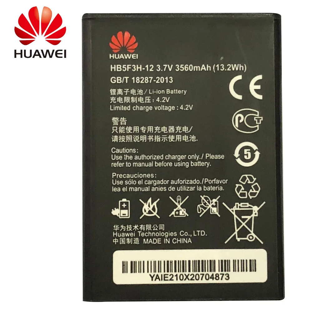 HB5F3H 3560mAh Huawei Battery E5372T E5775 4G LTE FDD Cat 4 WIFI Router HB5F3H-12 | Мобильные телефоны и аксессуары