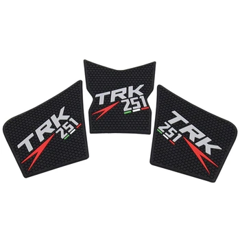 

Motorcycle Fuel Tank Sticker, Motorcycle Sticker Gas Fuel Oil Tank Pad Protector Decal Replacement for Benelli TRK 251 2018-2019