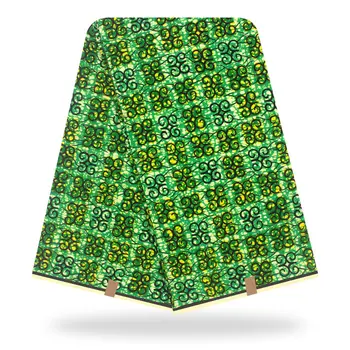 

100% Cotton Wax 6 Yards Guarantee Fabric Ankara Nigeria Wax High Quality African Prints Fabric