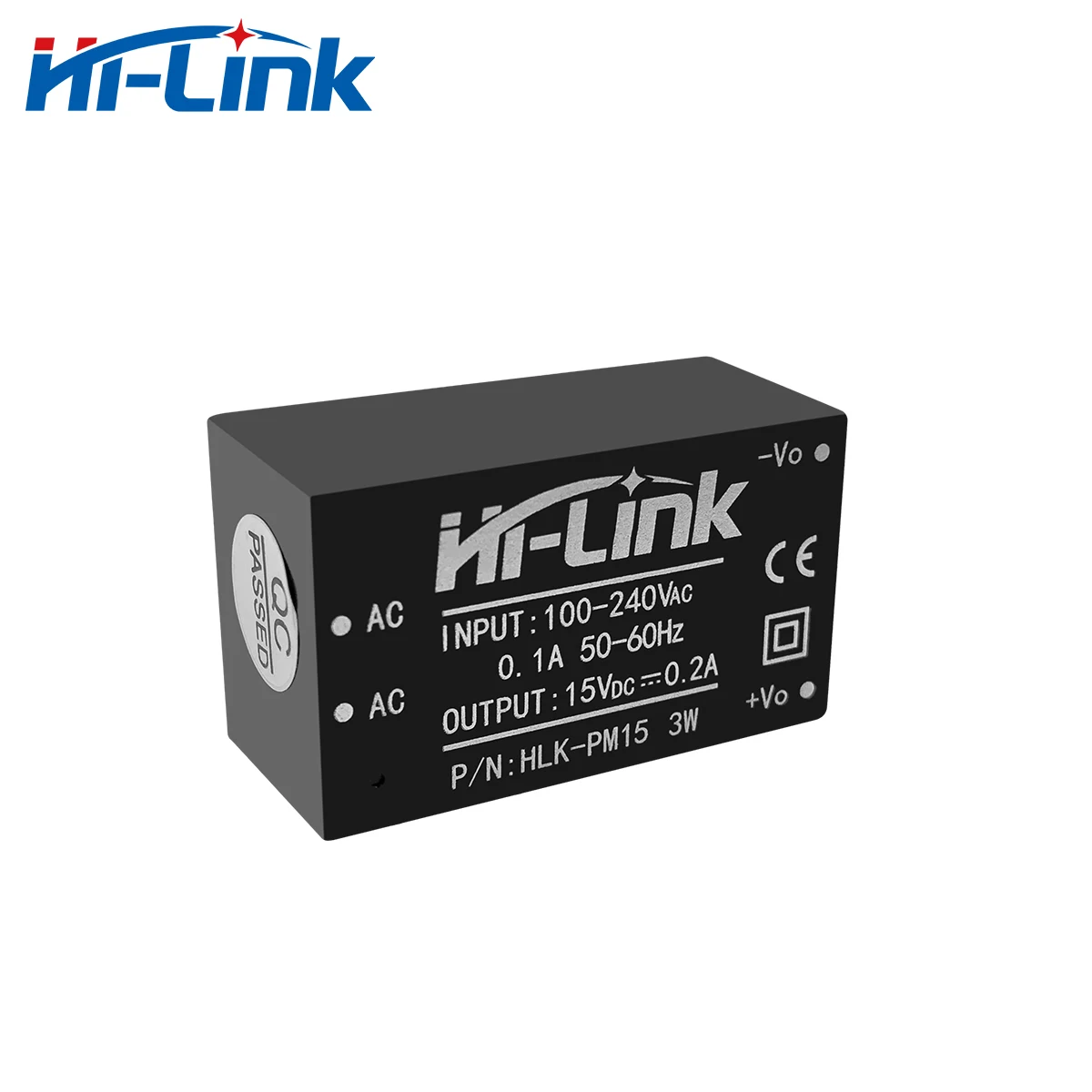 Medidor de Energia Módulo de Alimentação Lote Hilink ac dc 15v 200ma 3w Hlk-pm15 Frete Grátis 10 Pçs - - Image 5