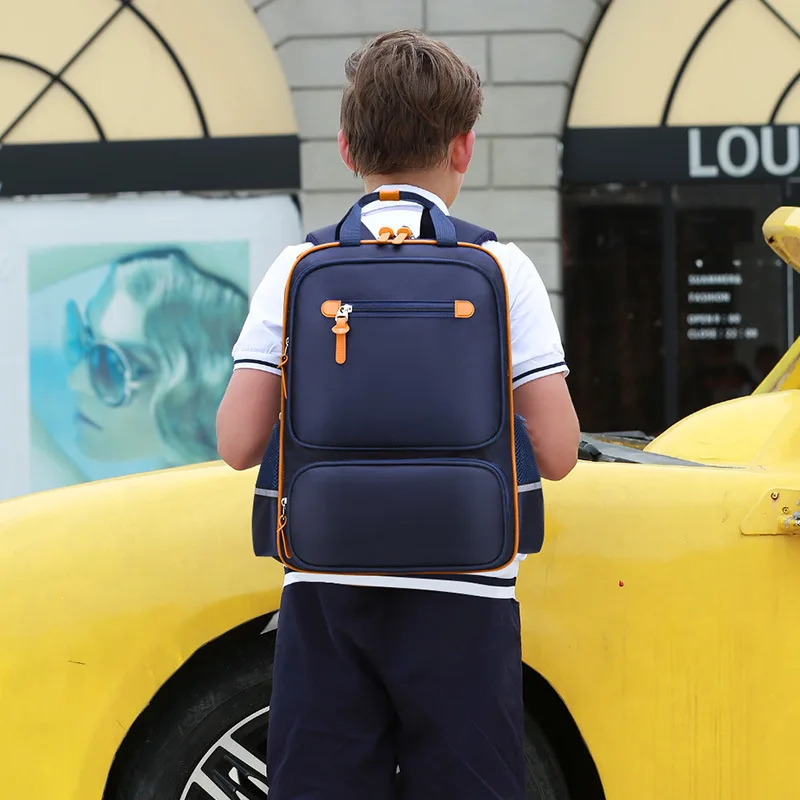 

New Style CHILDREN'S School Bags Young STUDENT'S Backpack Training And Coaching Classes Advertisement School Bag Printed Words P
