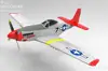 EPO RC Plane Airplane Hobby Toys Volantexrc 768-1 Mustang P51D P51 750mm Wingspan Warbird Mini RC Aircraft PNP set or RTF set 2