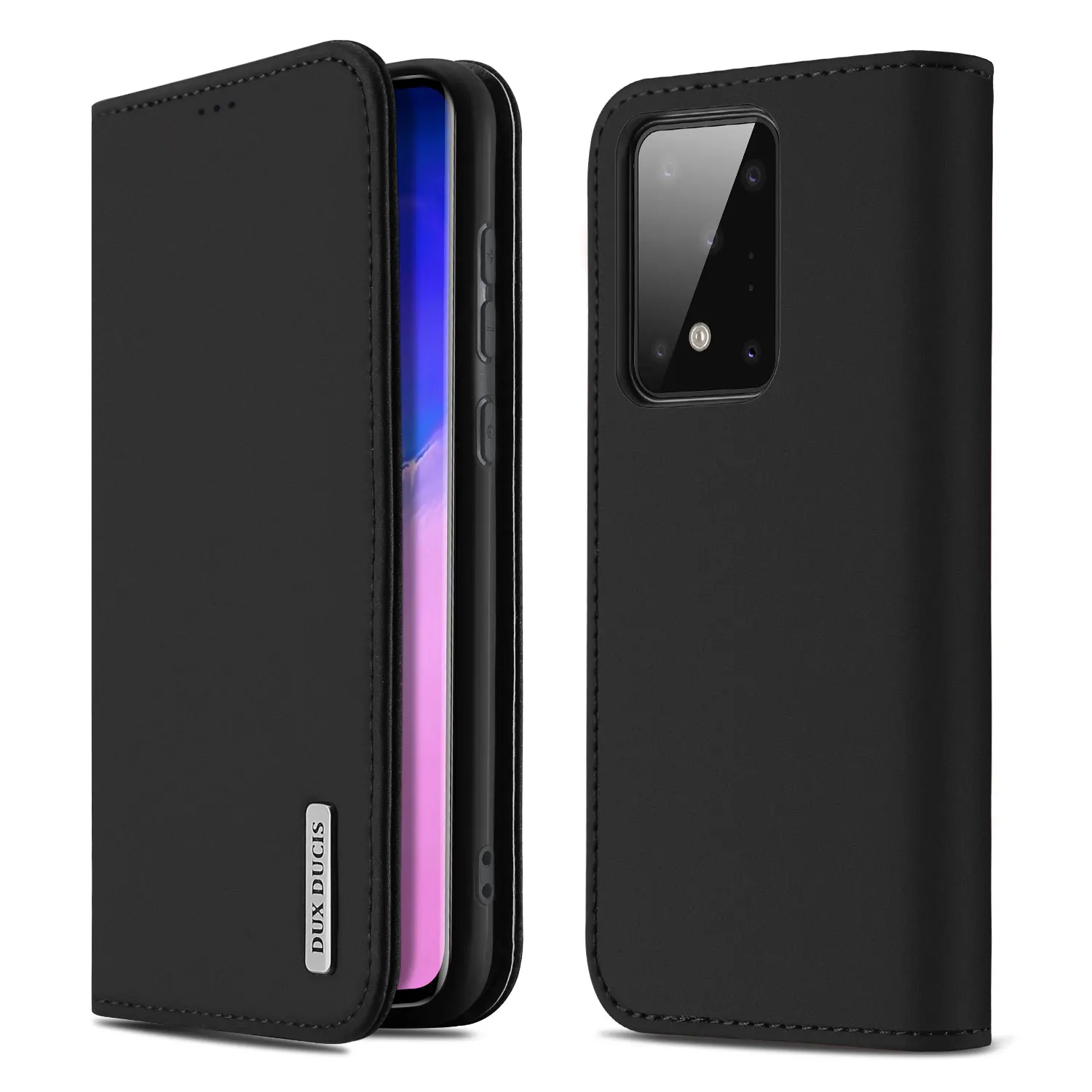 Чехол кошелек из натуральной кожи для Samsung Galaxy Note10 S20 Note20 ультра Магнитный флип