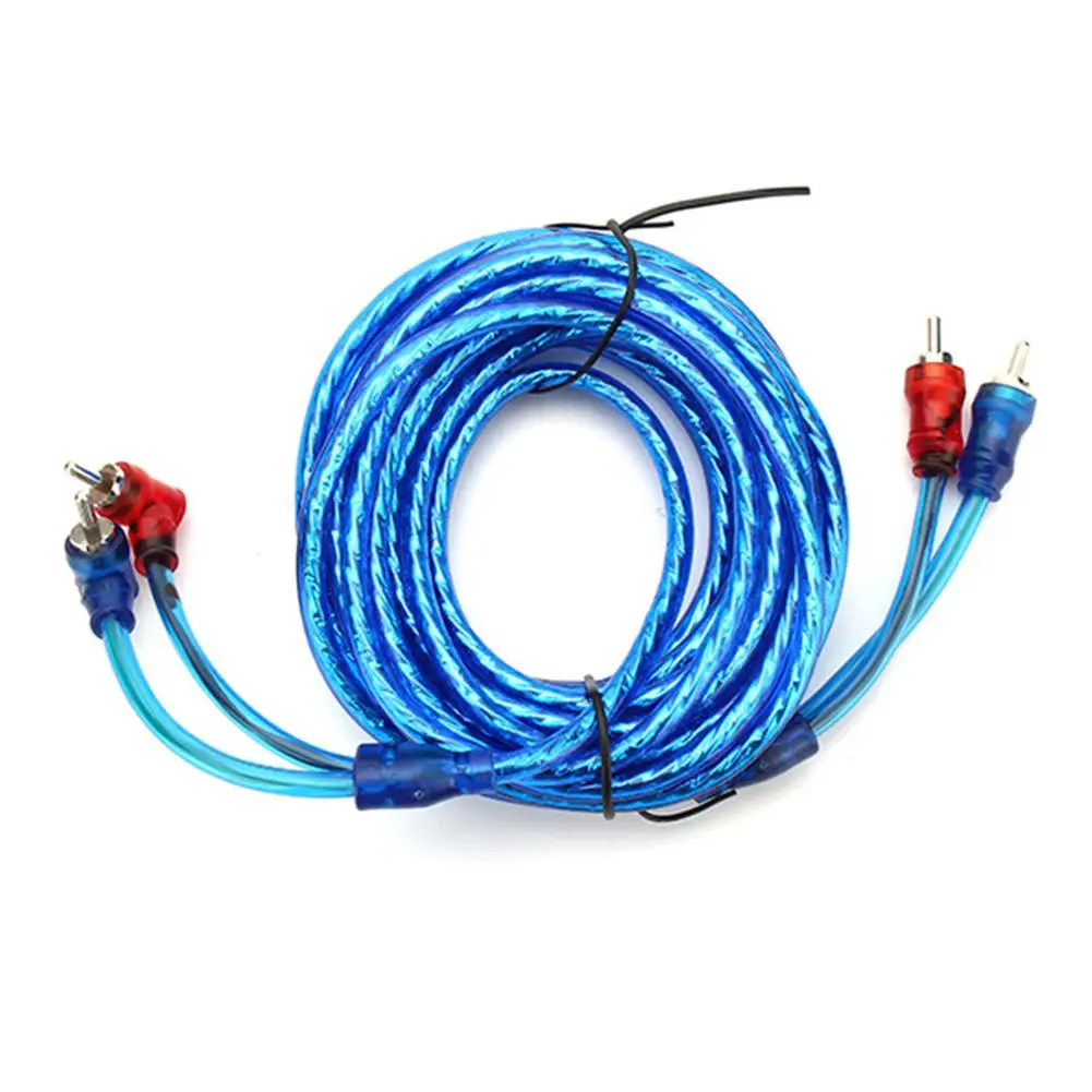 

4.5m Car Audio Speakers Wiring kits Cable Amplifier Subwoofer Speaker Installation Wires Kit 10GA Power Cable 60 AMP Fuse Holder