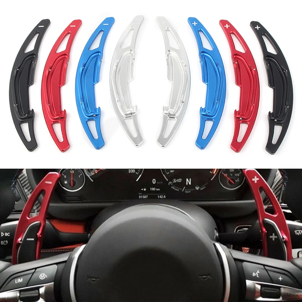Рулевое колесо сдвига весло переключения расширение для BMW M2 M3 M4 M5 X5M X6M F87 F85 F86 F80 F82