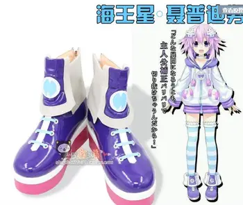 

Hyperdimension Neptunia Neptune Purple Heart Cosplay Shoes