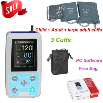 

FDA US ABPM50 24 hours Ambulatory Blood Pressure Monitor Holter ABPM Holter BP Monitor with software contec