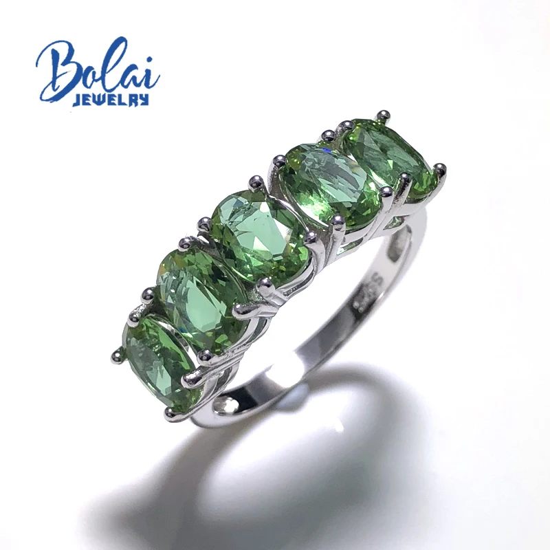 Bolaijewelry, кольца Zultanite из стерлингового серебра 925 пробы, создаваемые цвета, меняющие драгоценный камень, ювелирные украшения для женщин, повседневная одежда, хороший подарок