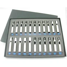 22 шт. качественные наконечники для тату из нержавеющей стали с подарочной коробкой для игл для тату аксессуары поставка