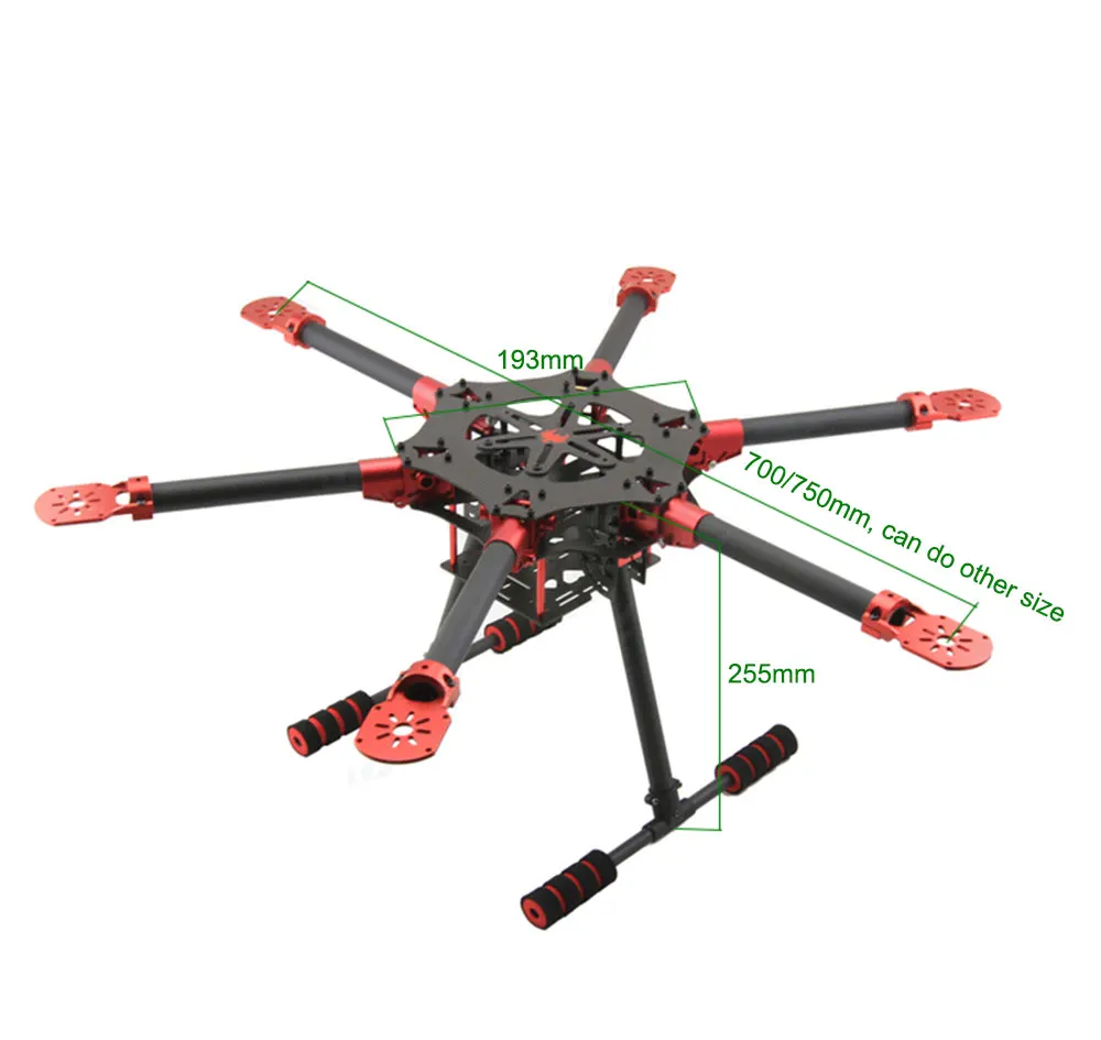 Racing drone frame kit