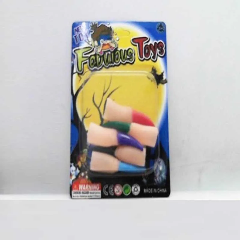 

Halloween APRIL FOOL'S DAY Ball Props Party Dressing up Witch False Finger Stall Long Finger PVC Finger Wrap Props