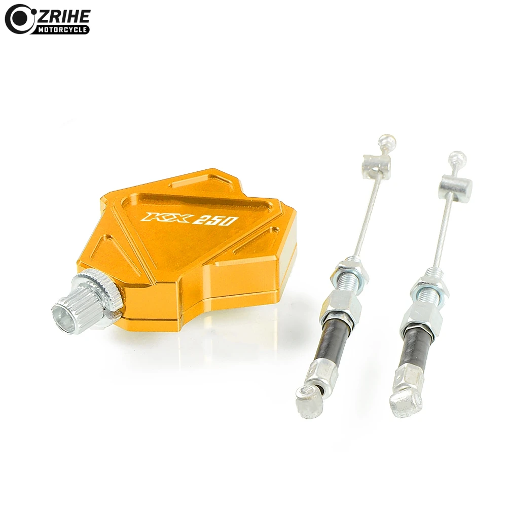 Для Kawasaki KX 250 KX 250 2000 2001 2002-2008 Мотоцикл с ЧПУ Алюминий внедорожника трюк клатч тянуть кабель рычаг легкая Системы