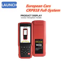 Старт CRP818 полный Системы OBD2 инструмент диагностики для европейских автомобилей масла для сброса/TPMS сброс/EPB сброс/BMS rest/инжектор