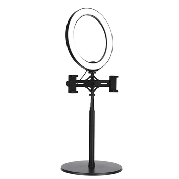 

PULUZ PKT3040 ABS Portable Lightweight Mobile Phone Live Broadcast Photography LED Ring Fill Light Ringlight