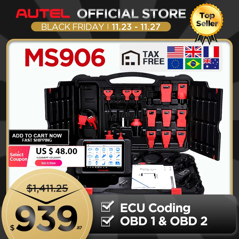 AUTEL MaxiSys MS906 Auto Diagnostic Tool OBD2