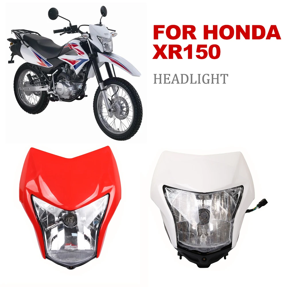Motorcycle Headlight Assembly Headlamp For Honda Xr150 Xr 150 Head Light Lamp Off Road Enduro Dirt Bike Motocross Accessories Aliexpress