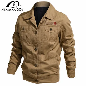 

Men's Jackets Military Tactical Jacket Men 2020 Spring Autumn New Bomber Jacket Coat Autumn Army Pilot Jackets Air Force Coats