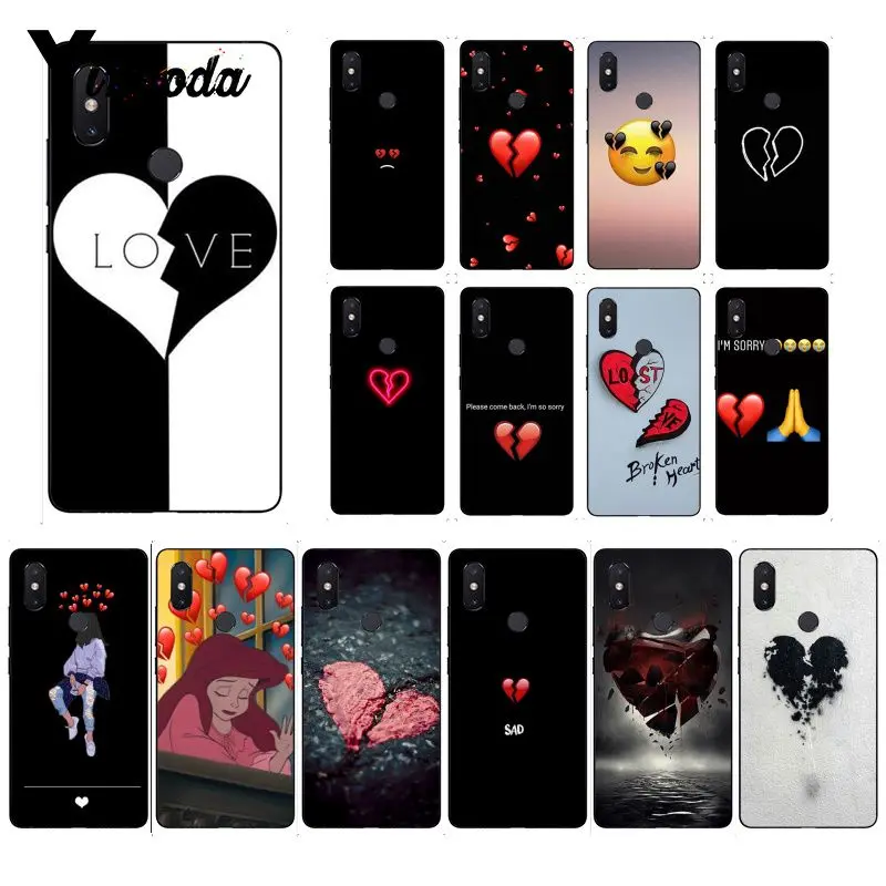 Yinuoda разбитое сердце типа сделай сам чехол для телефона Xiaomi Redmi8 4X 5A 7A 6A 5Plus Redmi 5 note5
