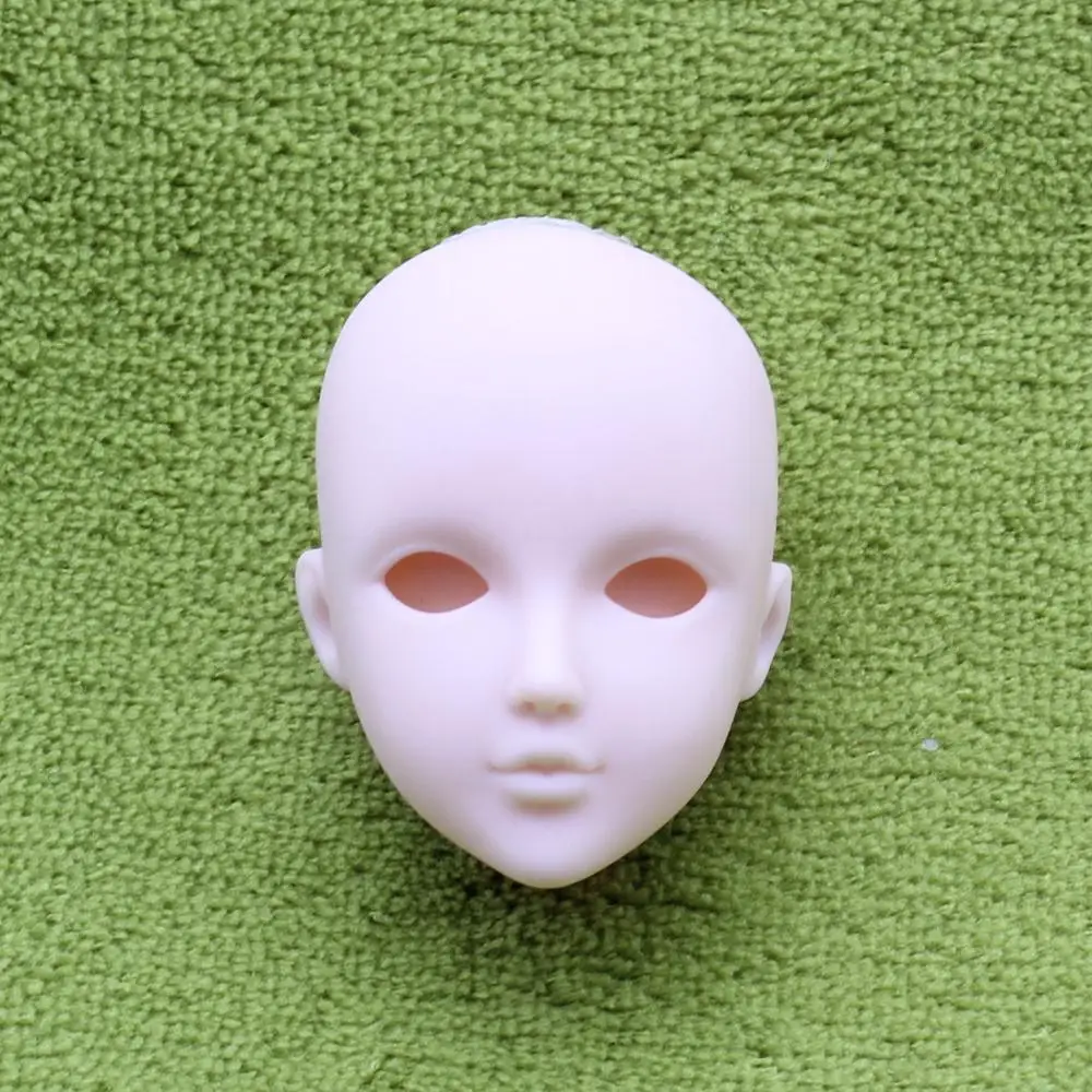 2 шт./лот мягкие головки для кукол DIY высокого качества практики макияжа 1/6 BJD как и