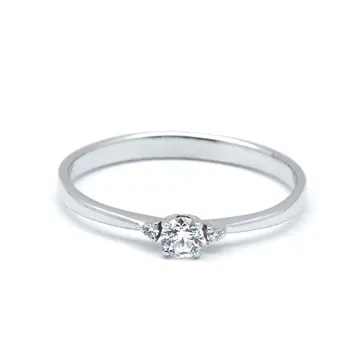 

Ring in white gold with diamonds e0901kts04152600