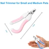 Professional Pet Nail Clipper Stainless Steel Dog Cat Nail Trimmer Labor-Saving Nail Clipper Convenient Dog Grooming Supplies 5