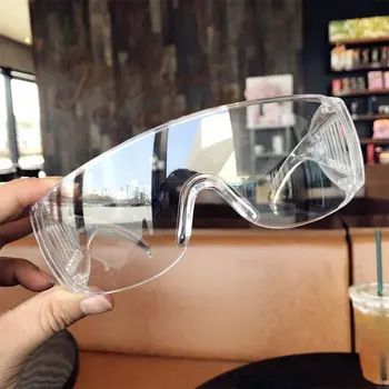 

Cycling Glasses Transparent Protective Glasses Outdoor Work Glasses UV Sport Goggles Eye Protection Riding Dustproof dirt bike