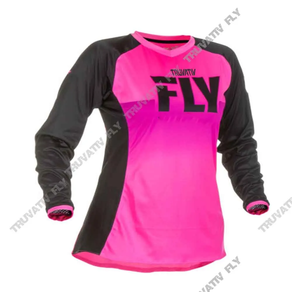 Ladies team jersey Mountain bike Off Road MTB DH Bicycle cycling Motocross Jersey Breathable Quick Dry