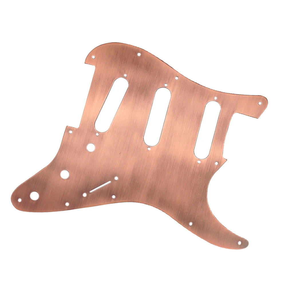 Durable SSS Aluminium Alloy Electric Guitar Pickguard Protector DIY