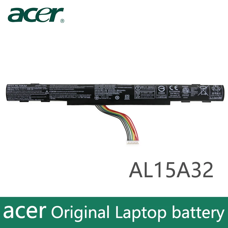 Оригинальная Аккумуляторная батарея для ноутбука acer Aspire E5-422G 472 E5-473 E5-473G 522G E5-522