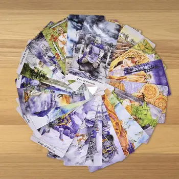 

78 Tarot Of The Golden Wheel Table Game Cards Party Supplies Adult Children Family Party Game Full English Version