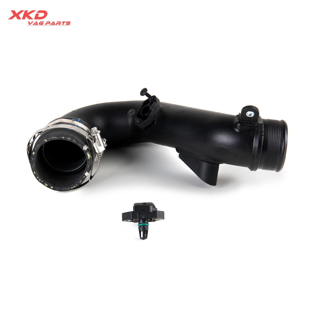 Air Intake Pressure Hose With Map Sensor Turbo Charge For V W Amarok 11
