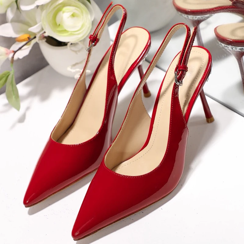 

Top Luxury Pointed Toe Pumps Summer Women Shoes Pointed Toe Pumps Dress Shoes 35-39