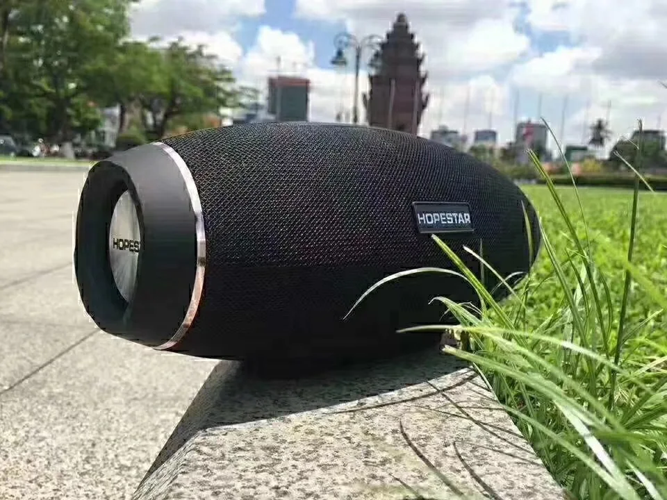 Водонепроницаемая уличная bluetooth колонка HOPESTAR 30 Вт Портативная беспроводная