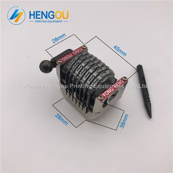 

1 Piece high quality GTO 18.9" 7 digits numbering machine Vertical backward 97654... not sinkable Anticlockwise