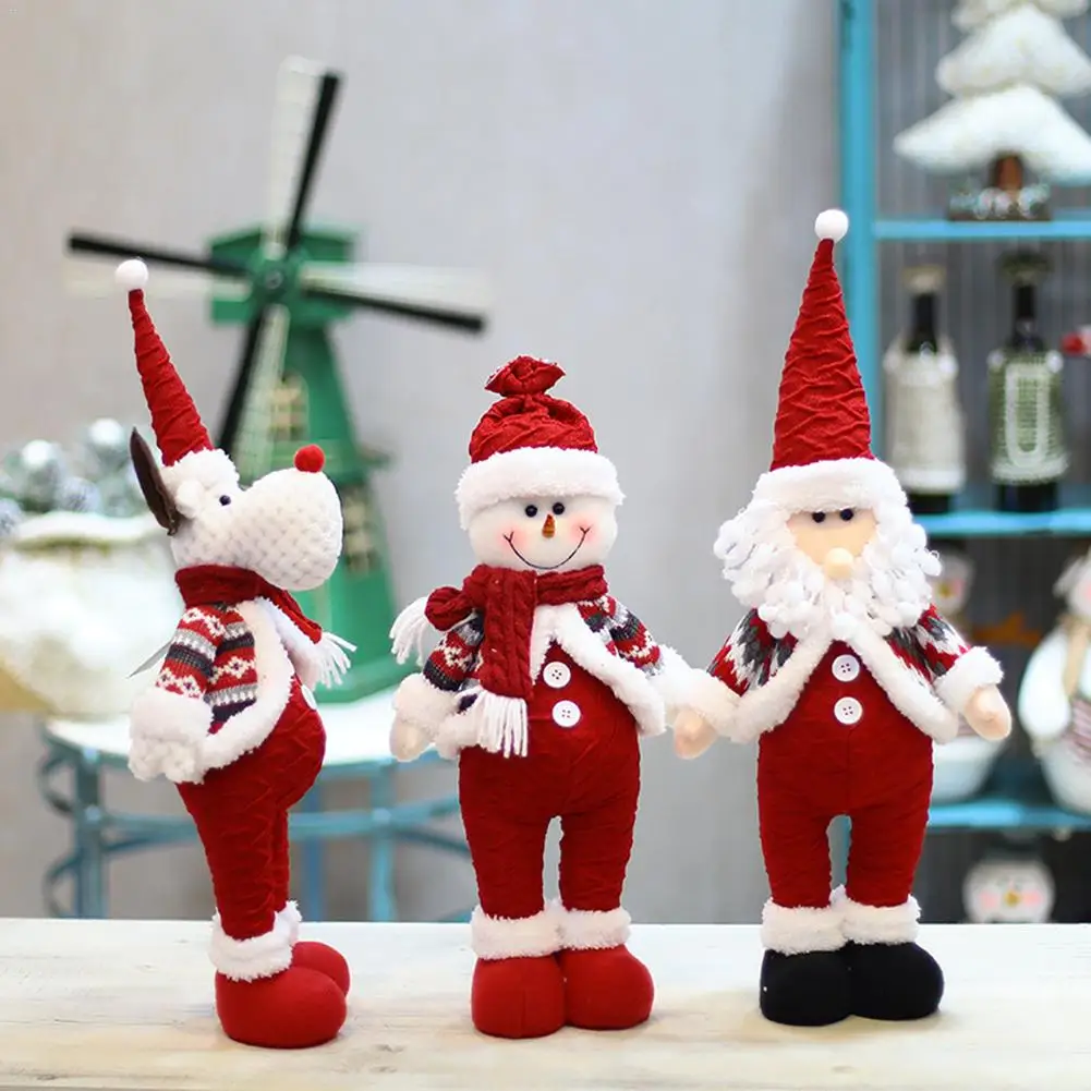 

Christmas Doll Decoration Christmas Tree Innovative Santa Snowman Window Big Dolls Home Decor