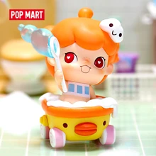 Kawaii Figures Popmart Migo Sibling Fighting Series Blind Box Toys Guess Bag Blind Bag Popmart Anime Figures Cute Girl Gift