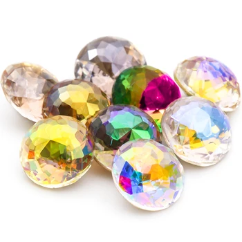 

8mm Pointback Round Glass Rhinestones K9 Glass Strass Jewelry Making Accessories Glue On Nails Crystal Stone Rhinestones