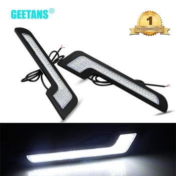 

GEETANS Driving Lamp Universal Car Auto Fog Light Source 12V DRL Daytime Running Light Super Bright 100% Waterproof White BE