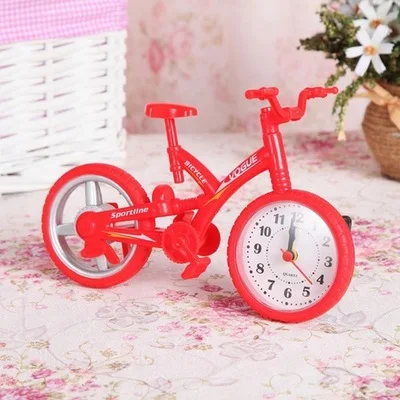 Креативный Ретро Будильник-мотоцикл поезд велосипед моделирование модель будильник подарки для детей украшение дома - Цвет: BikeRD