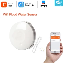 Coolcam умный датчик воды WiFi, поток воды Wi-Fi и детектор утечки датчик сигнализации и уведомления приложения оповещения, не работает концентратор