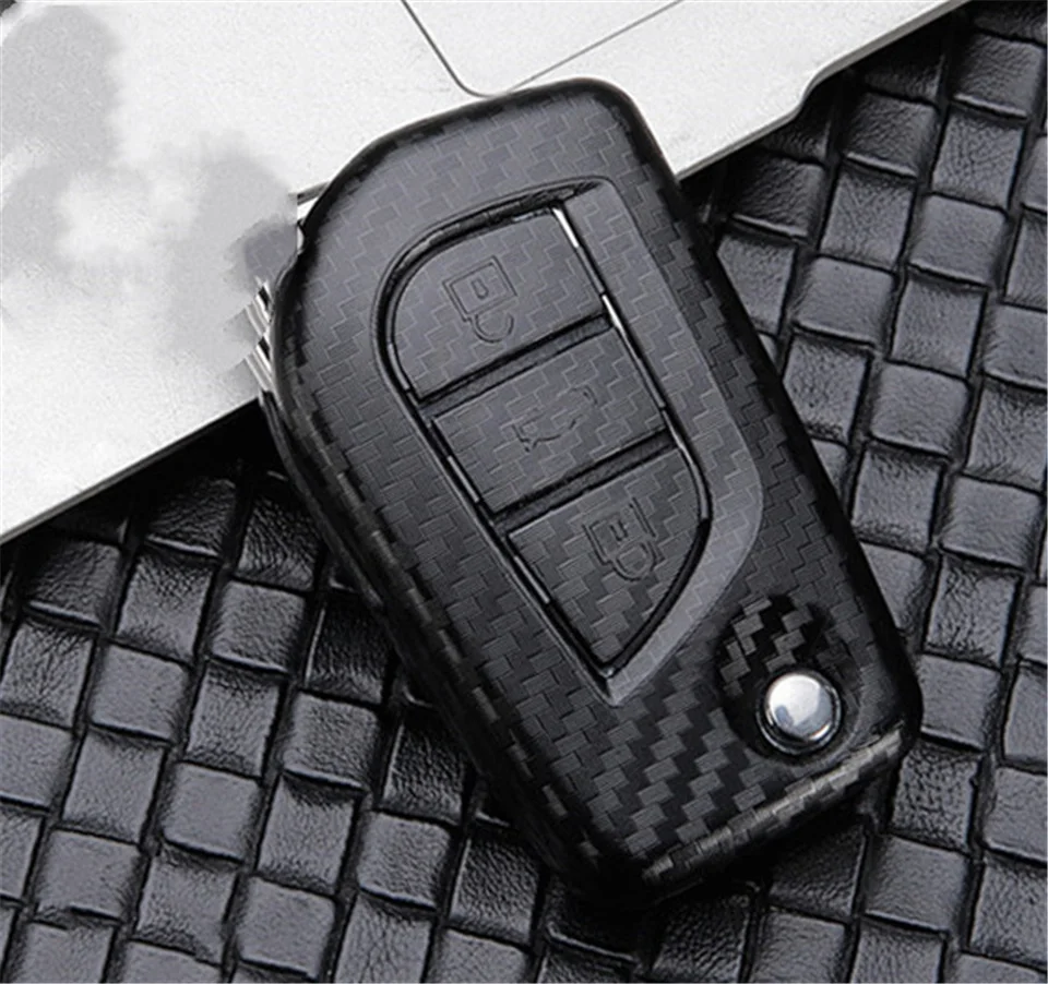 Cover custodia chiave auto per Toyota Hilux Revo Innova Rav4 Fortuner 11 Cover custodia chiave auto per Toyota Hilux Revo Innova Rav4 Fortuner - H37161fc35454417f8b82253231520dcaF