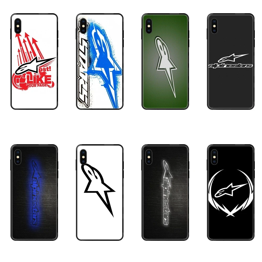 Мягкий черный чехол из ТПУ для Huawei Honor 20 20I 20S 10 10I 6A 7A 7X 8C 8X 9 9A 9I 9X Lite Pro Boutique Alpine Stars Logo