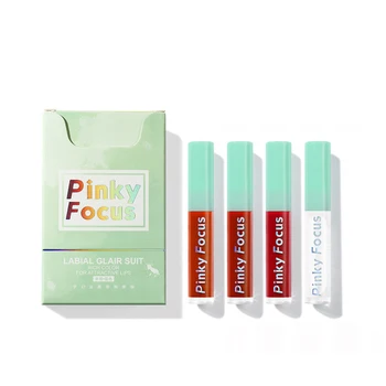 

4pcs Cigarette Liquid Lipstick Kit 4 Color Waterproof Matte Lip Gloss Long Lasting Moisture Cosmetic Velvet Red Lip Makeup TSLM1
